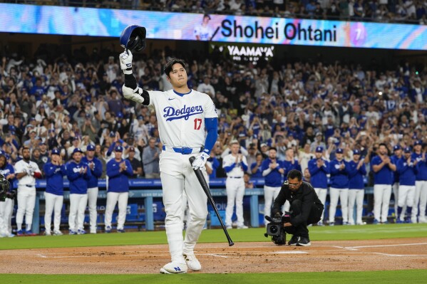 Ohtani's historic 50-50 ball sells at auction for nearly